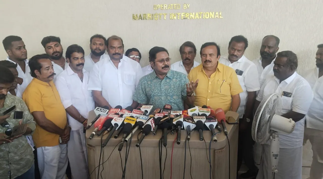 TTV dinakaran Trichy nda