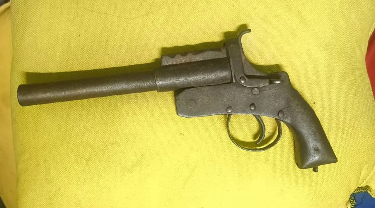 Gun seized