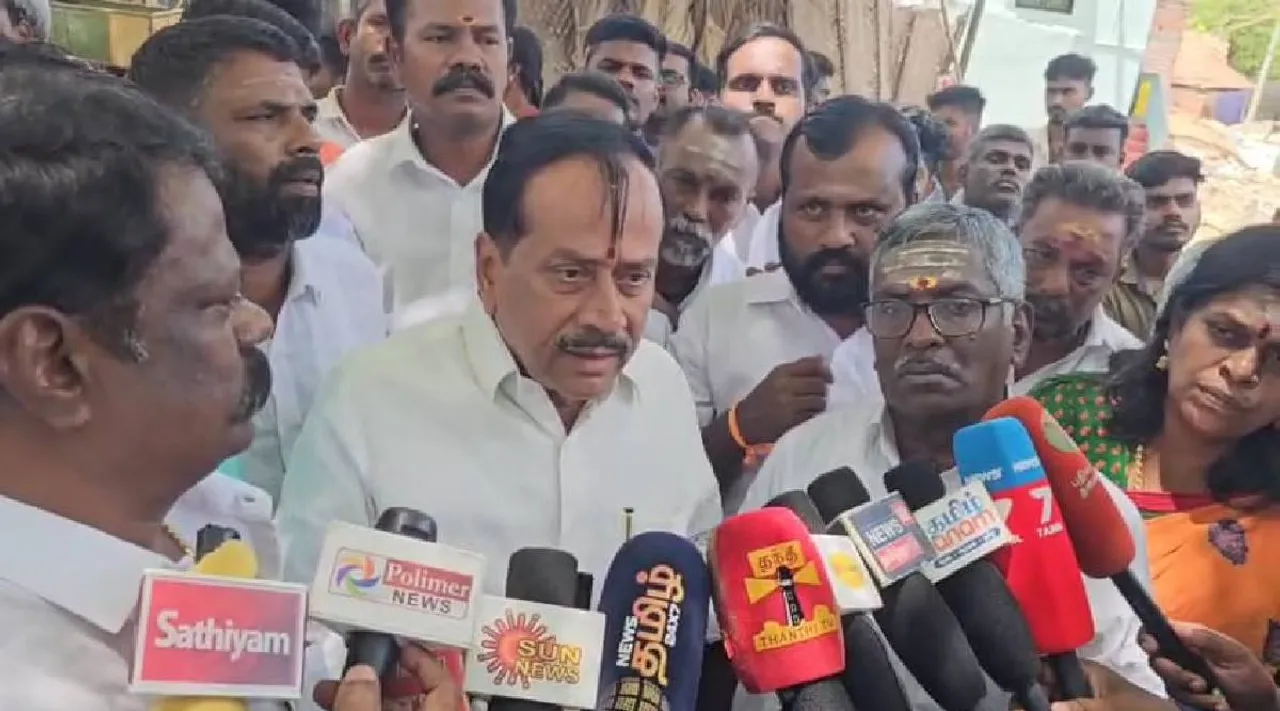 H Raja Press meet