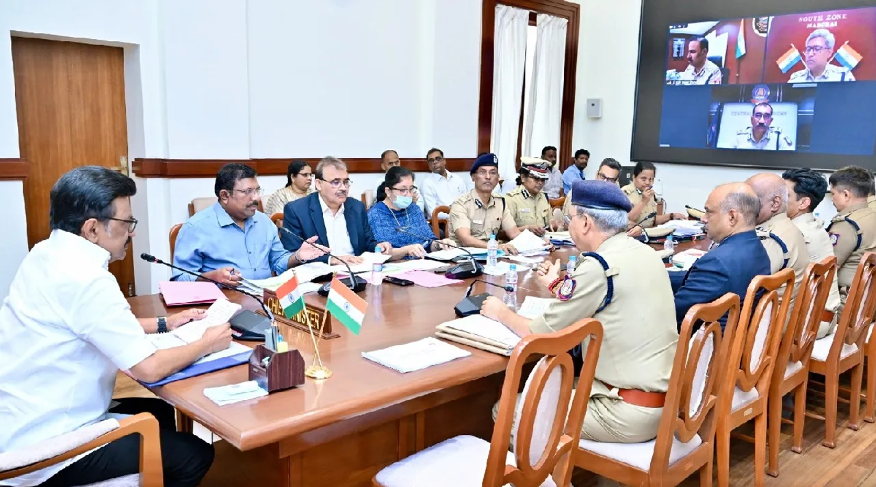 TN CM MK Stalin law and order meeting Tamil News