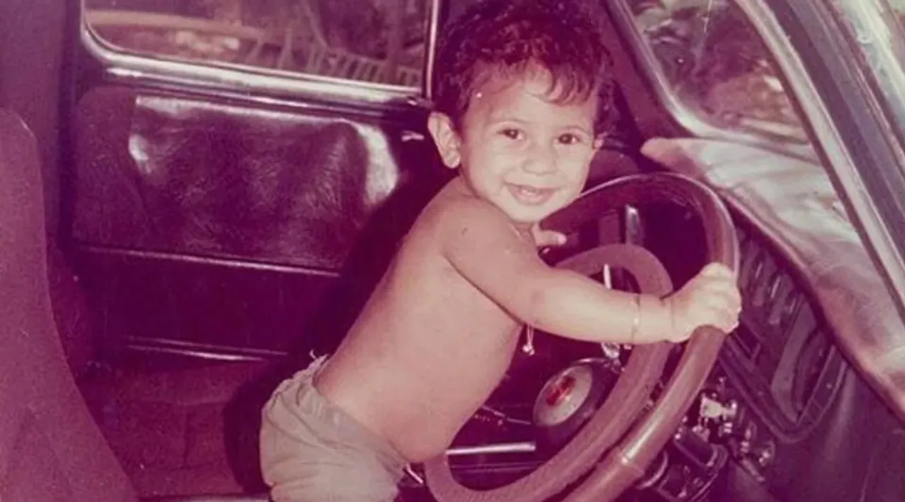 Dulquer Salmaan childhood photos Tamil News