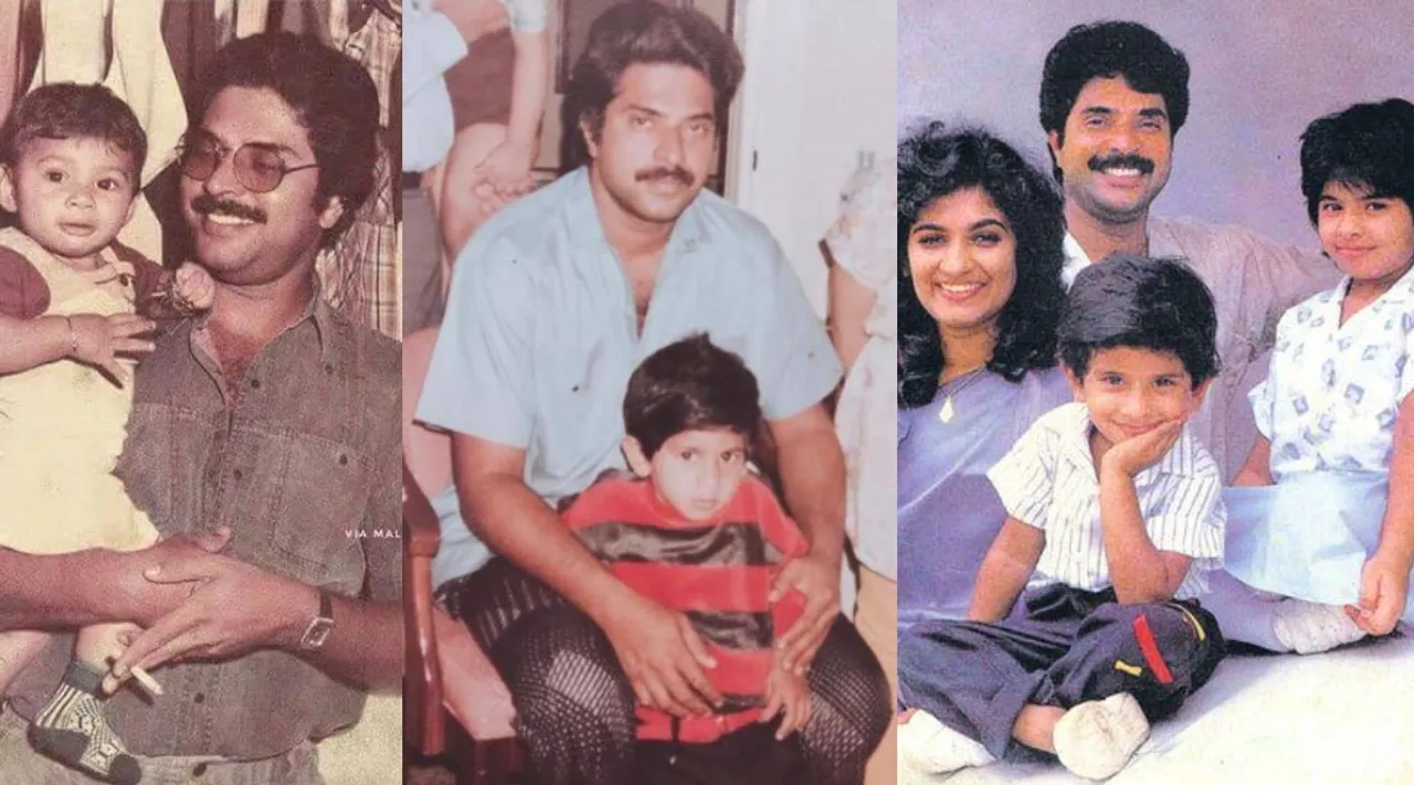 Dulquer Salmaan childhood photos Tamil News