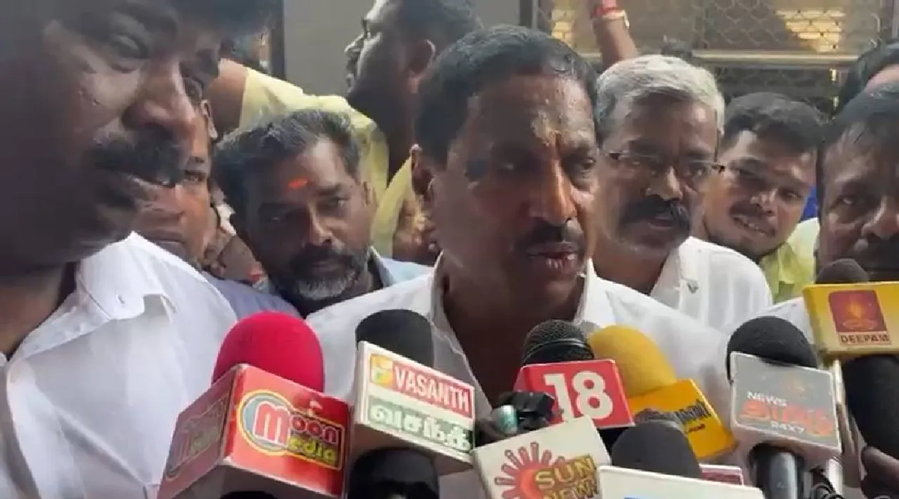 Pondy MLA press meet