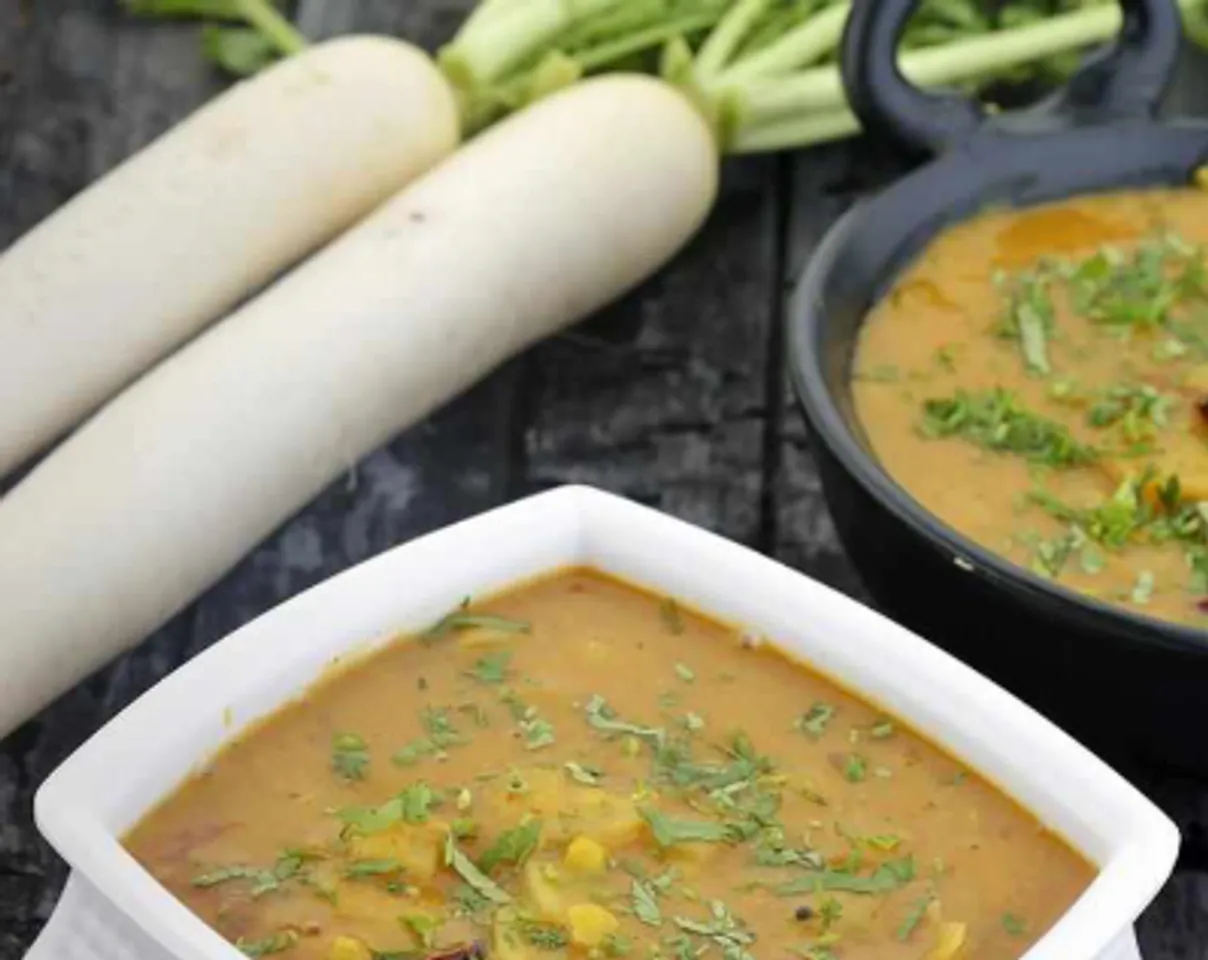 raddish sambar