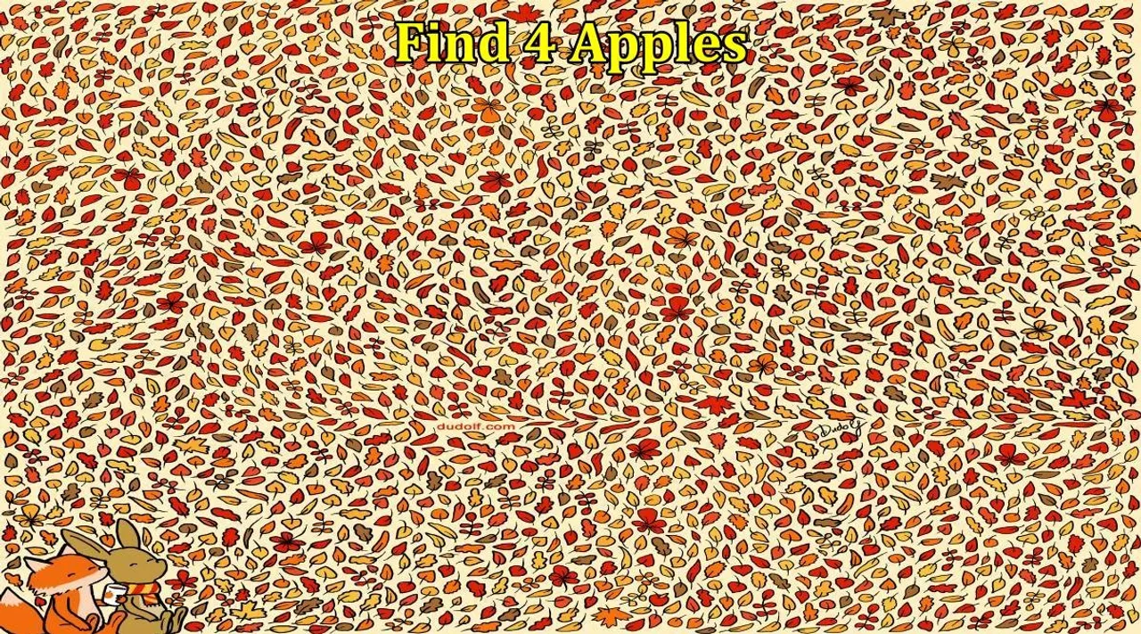 4 apples 1