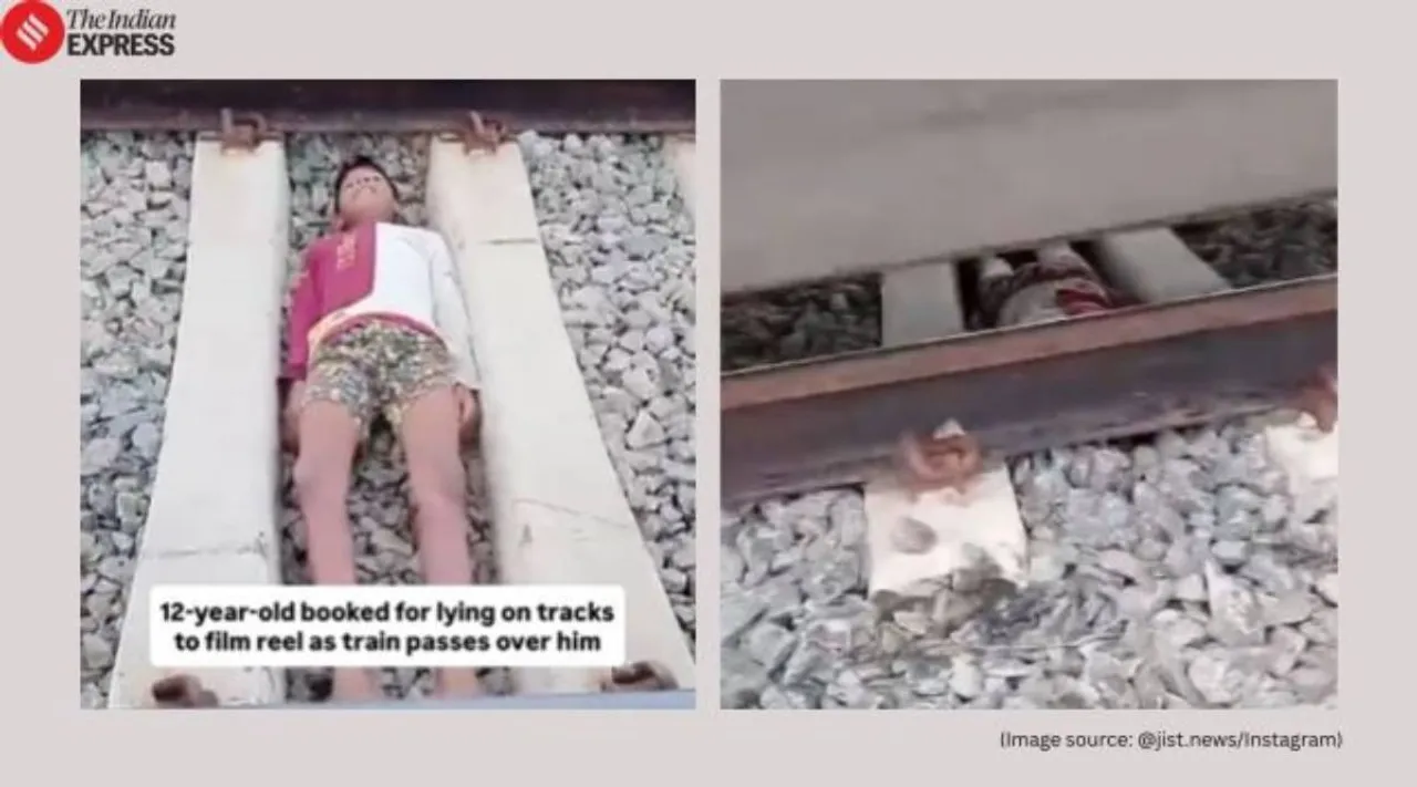 Odisha teen train stunt