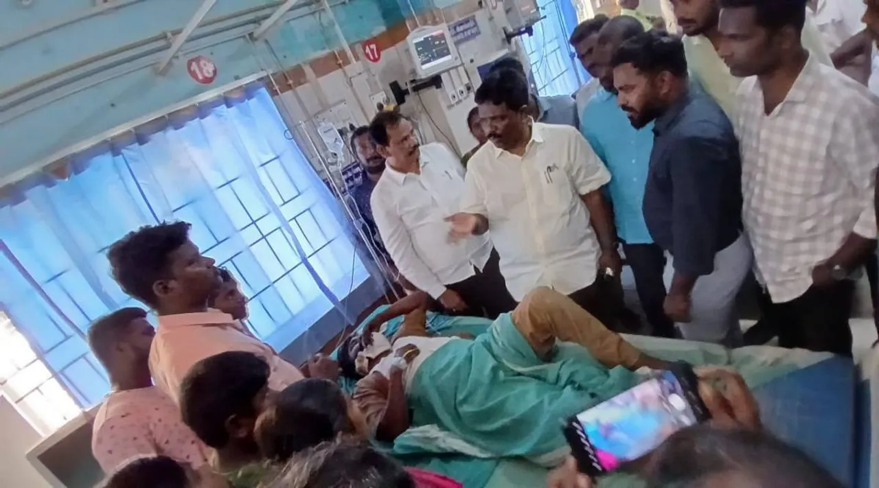 ravikumar visit hospital