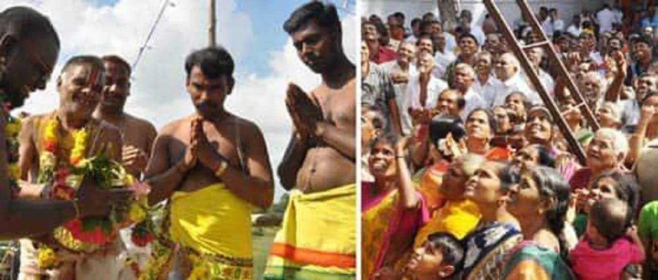 Srivilliputhur Thiruvannamalai Srinivasa Perumal temple Kumbabishekam