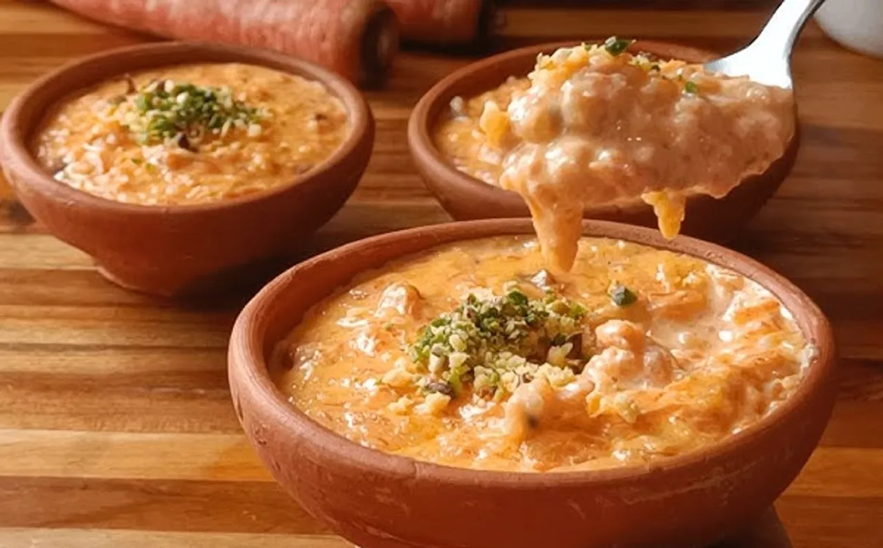 carrot and rice kheer