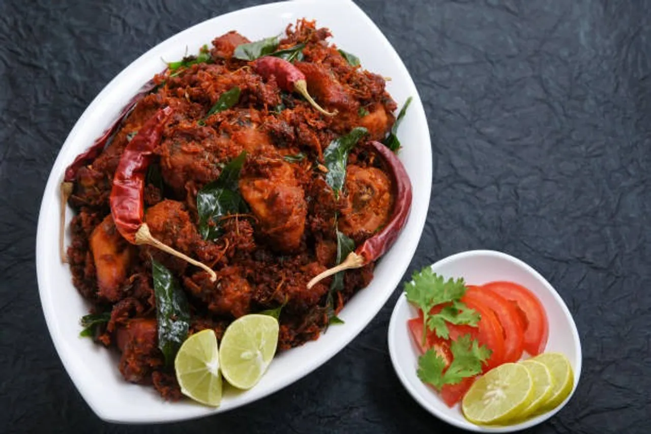 spicy chicken roast