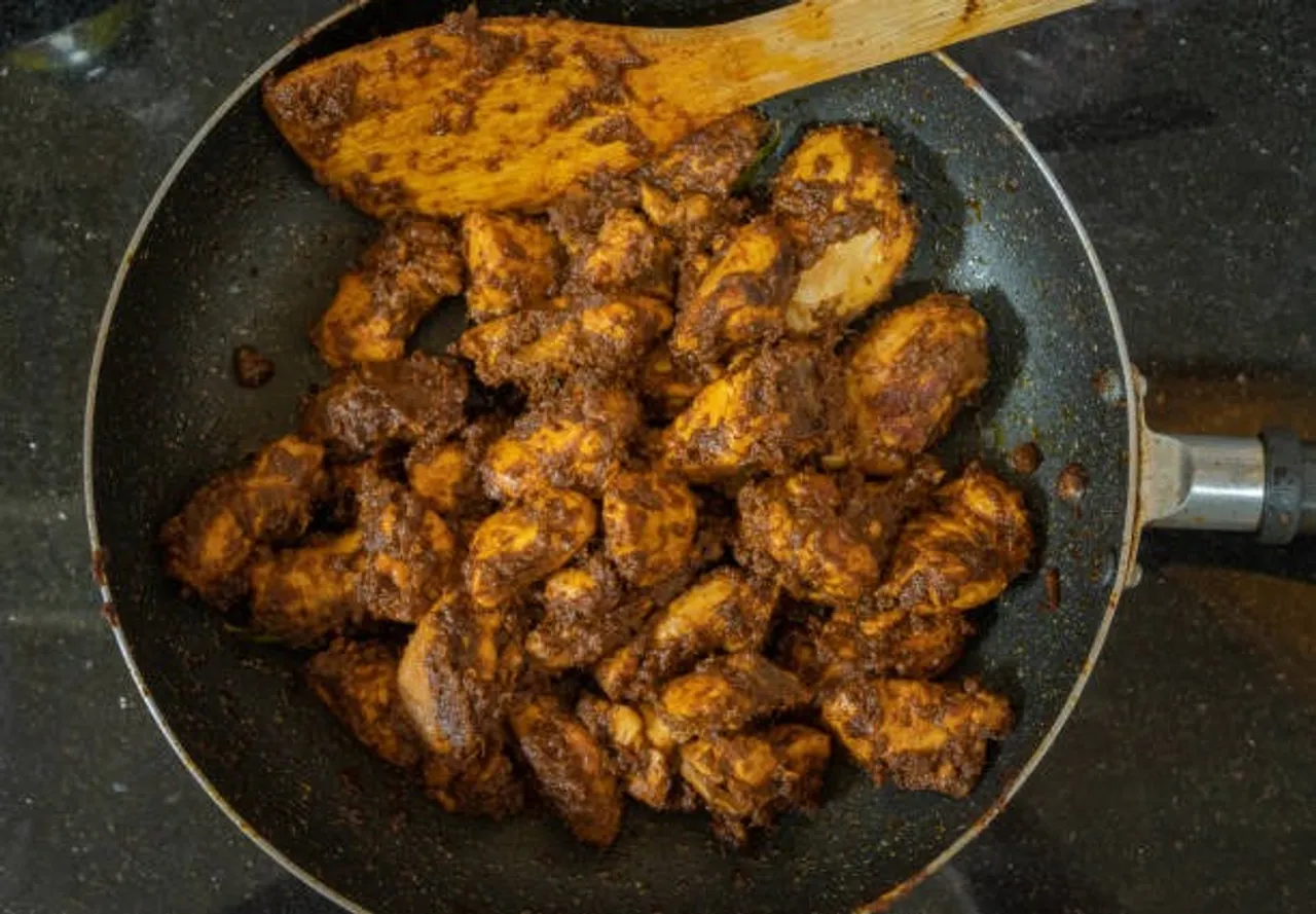 spicy chicken roast