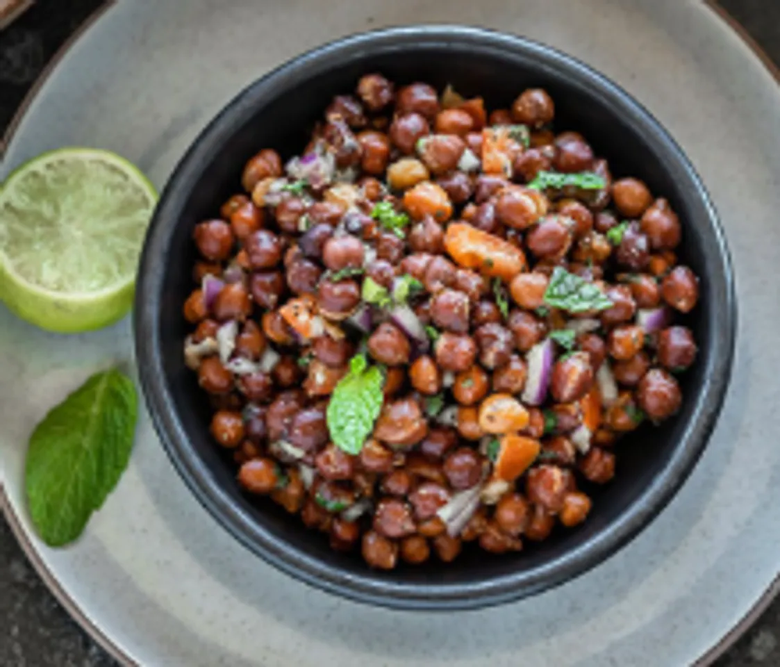 kala chana chaat