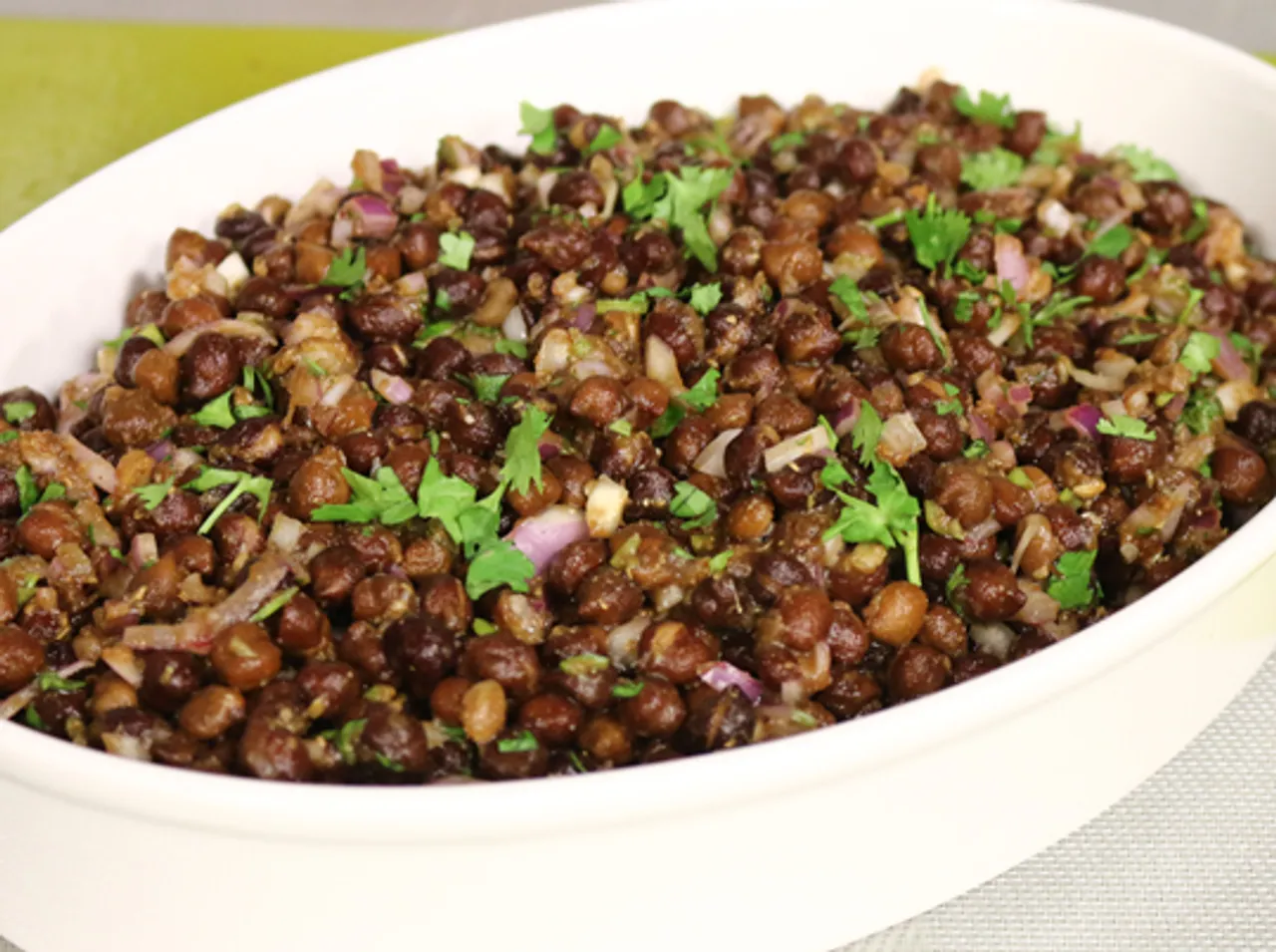 kala chana chaat