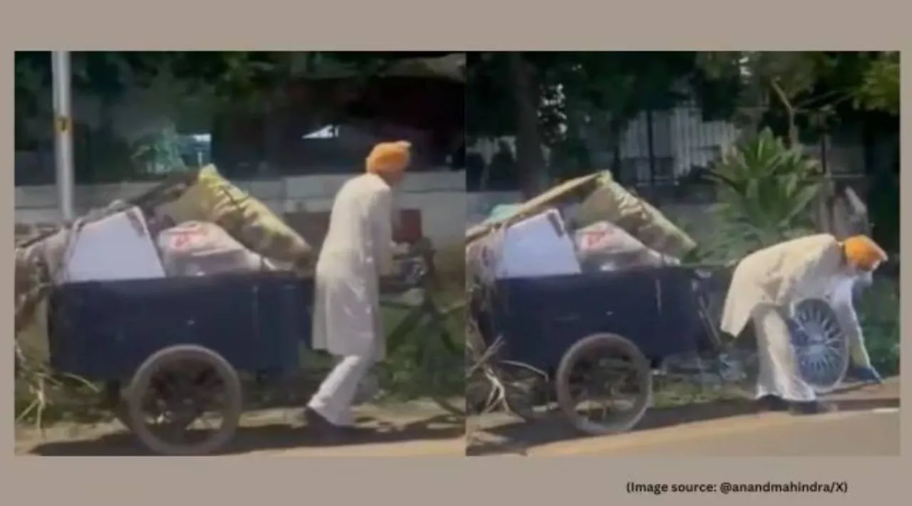 Chandigarh retired IPS officer cleaning streets