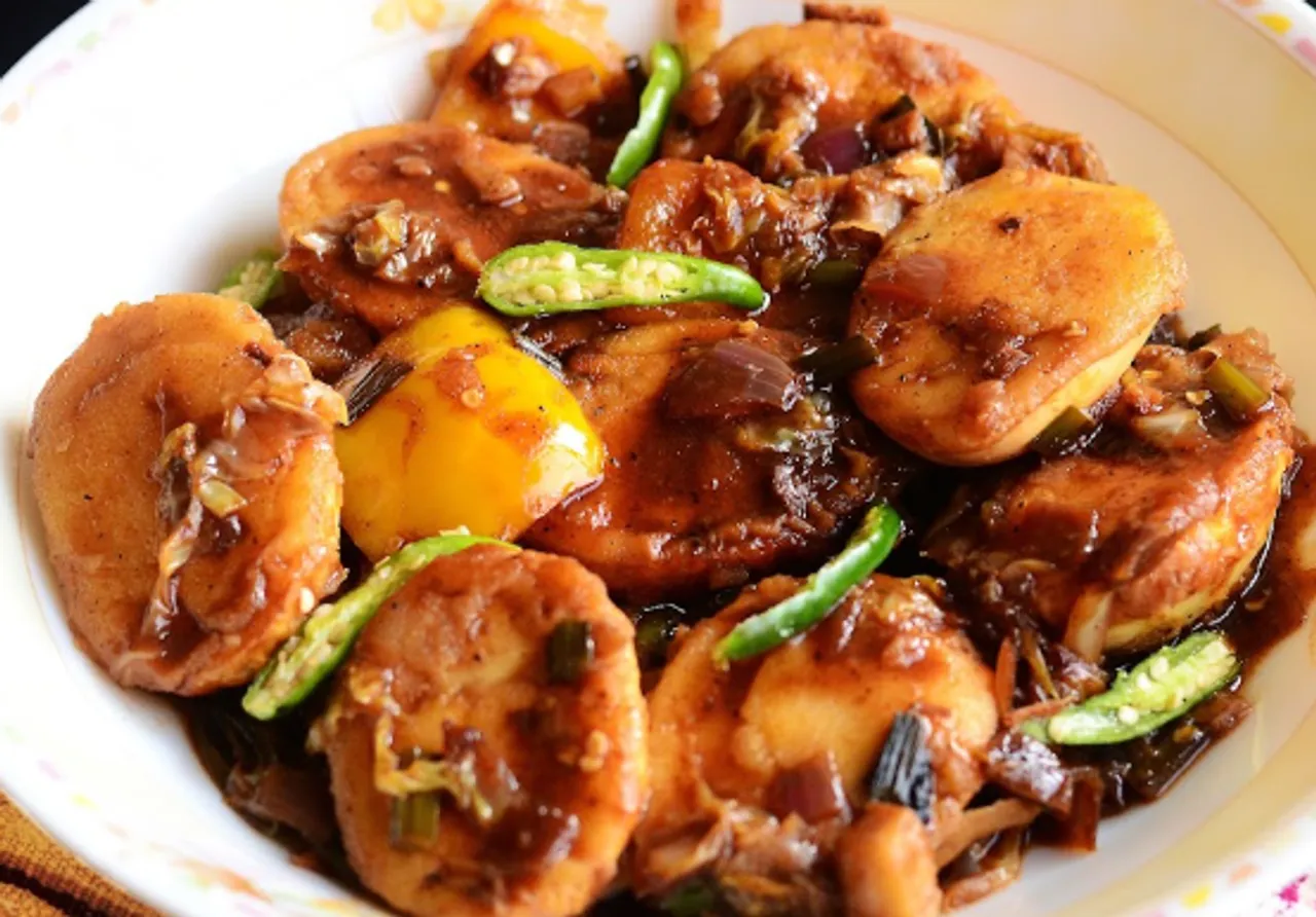 chilli omlet