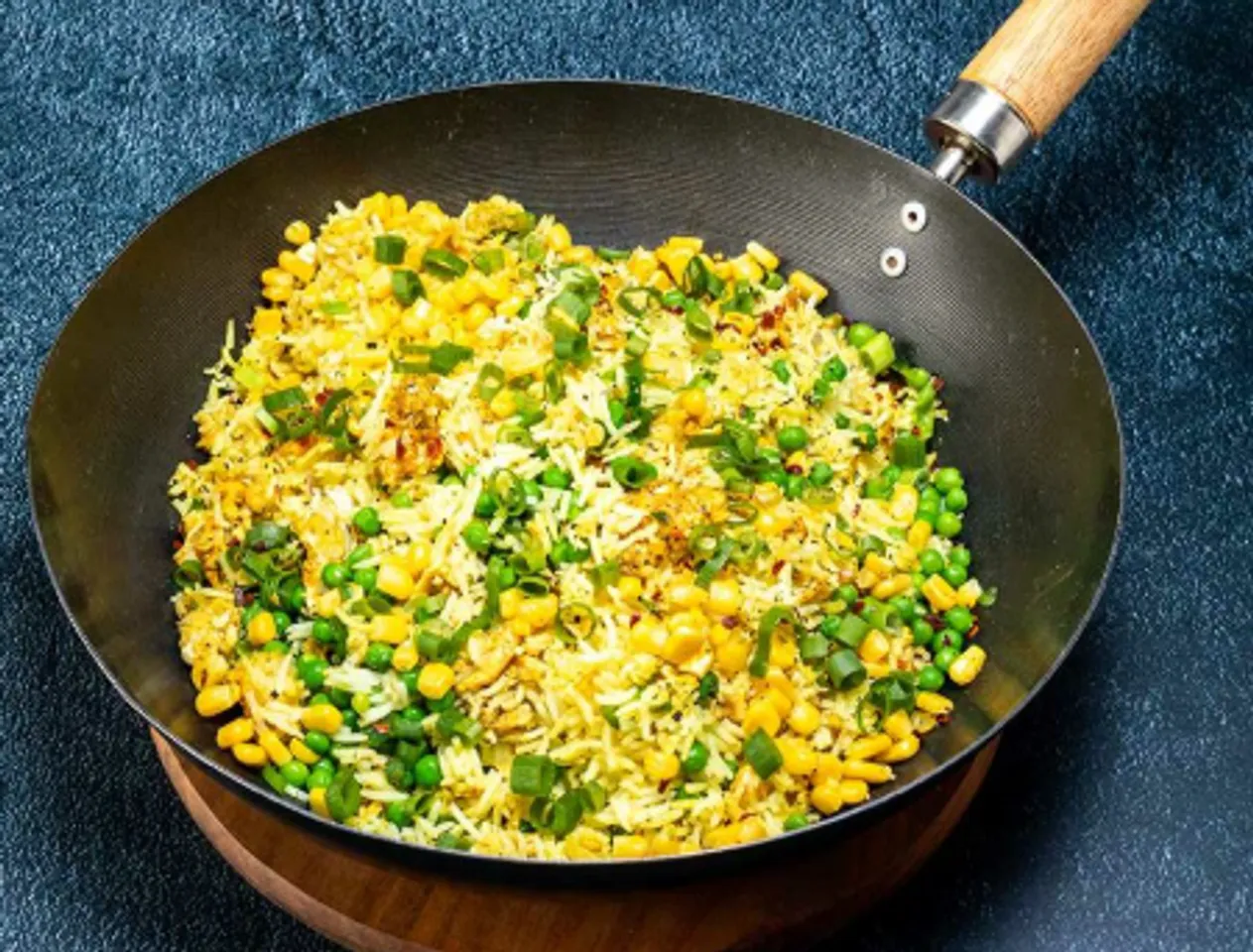 sweet corn egg rice