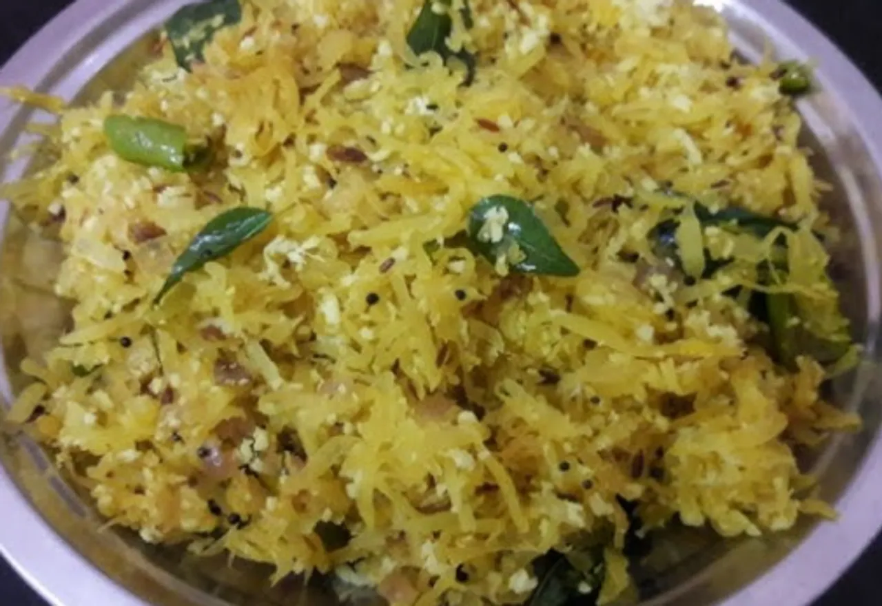 pappali kai poriyal