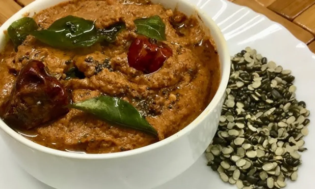 karuppu ulundhu kara chutney