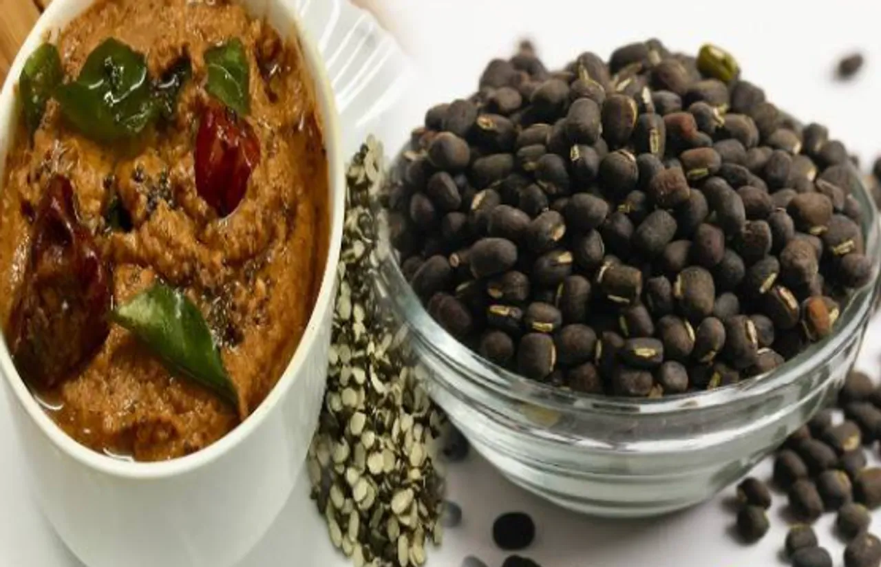 karuppu ulundhu kara chutney
