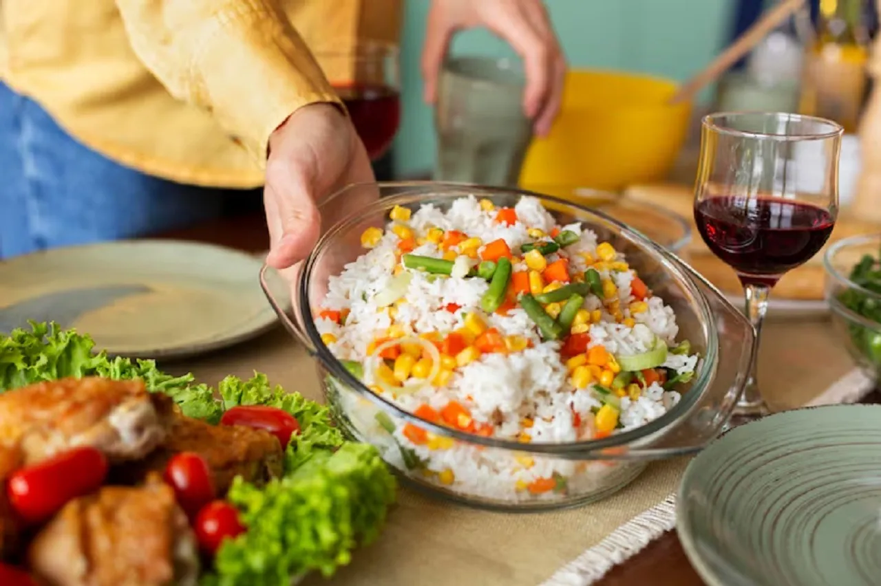 Weight loss Rice intake
