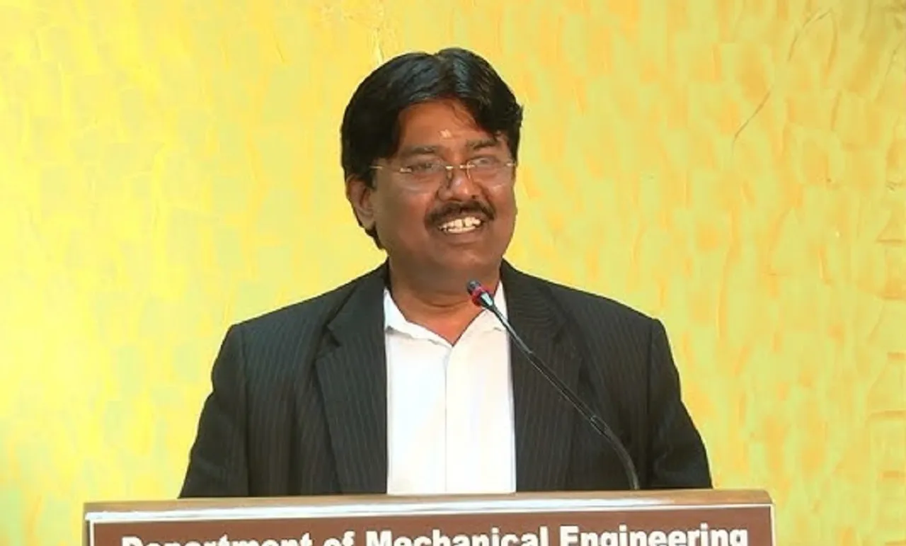 Anna University former Vice Chancellor R Velraj
