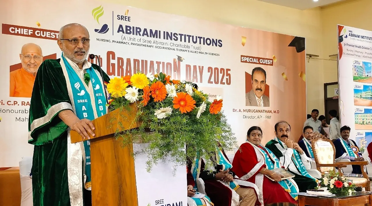 CP Radhakrishnan coimbatore college speech Tamil News