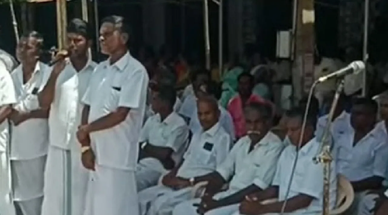 Tharangambadi fishermen protest