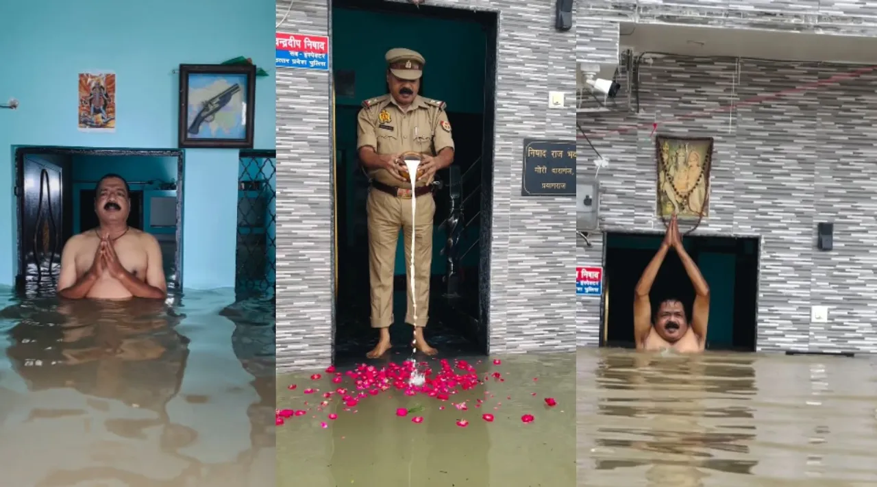 UP cop goes viral for
