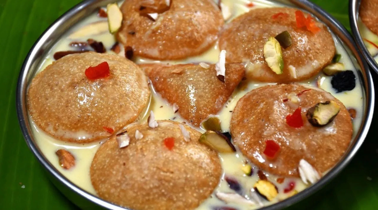 milk poori