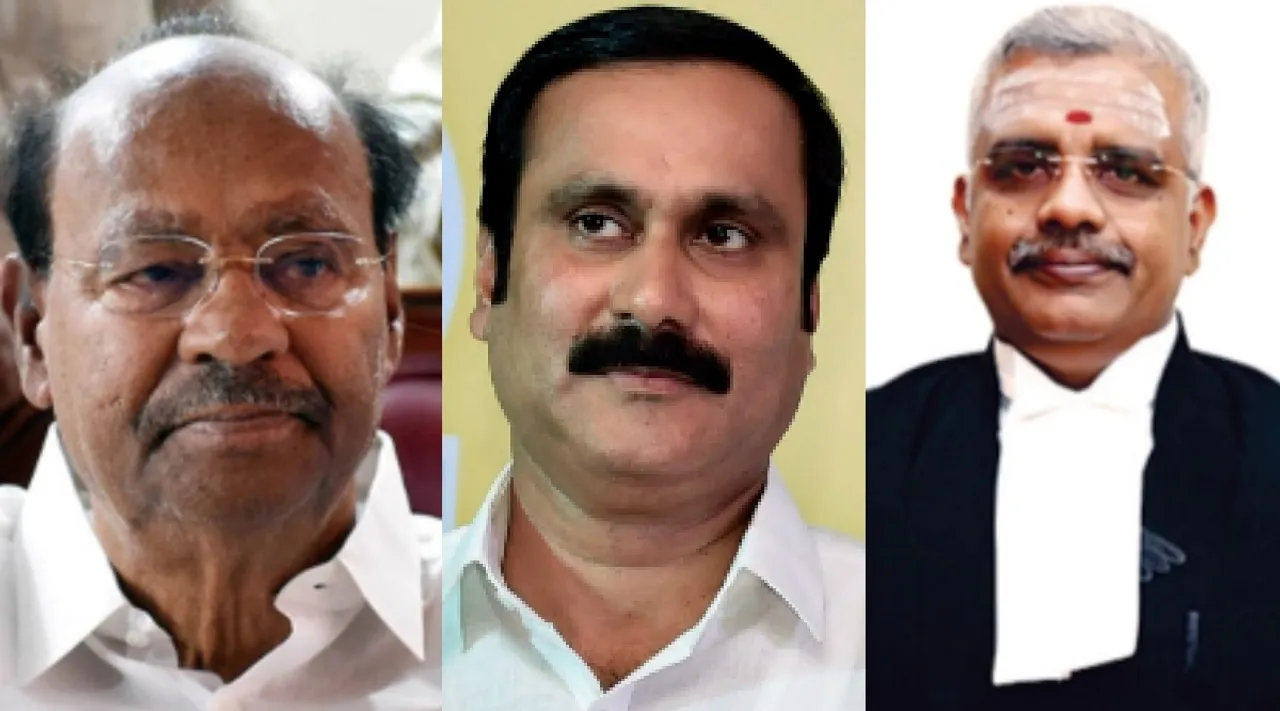 Madras High Court Anand Venkatesh summon PMK Leaders Ramadoss and Anbumani  appear Tamil News