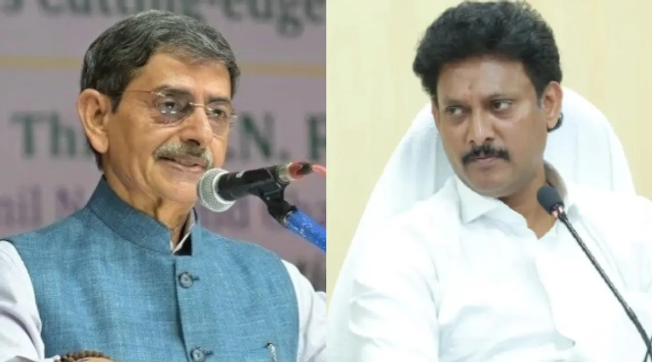 TN Minister Anbil Mahesh Poyyamozhi condemn Governor RN Ravi Tamil News