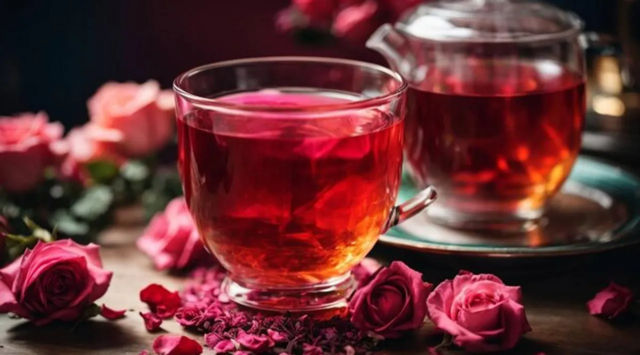 Rose tea
