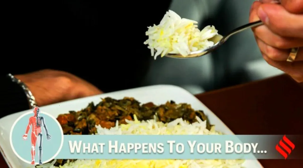 eating rice for a month