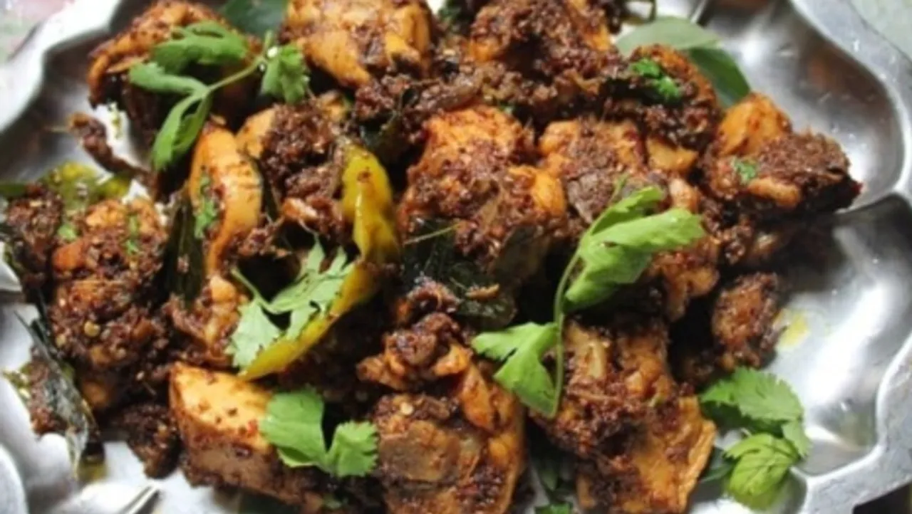 Chettinad Podi Chicken
