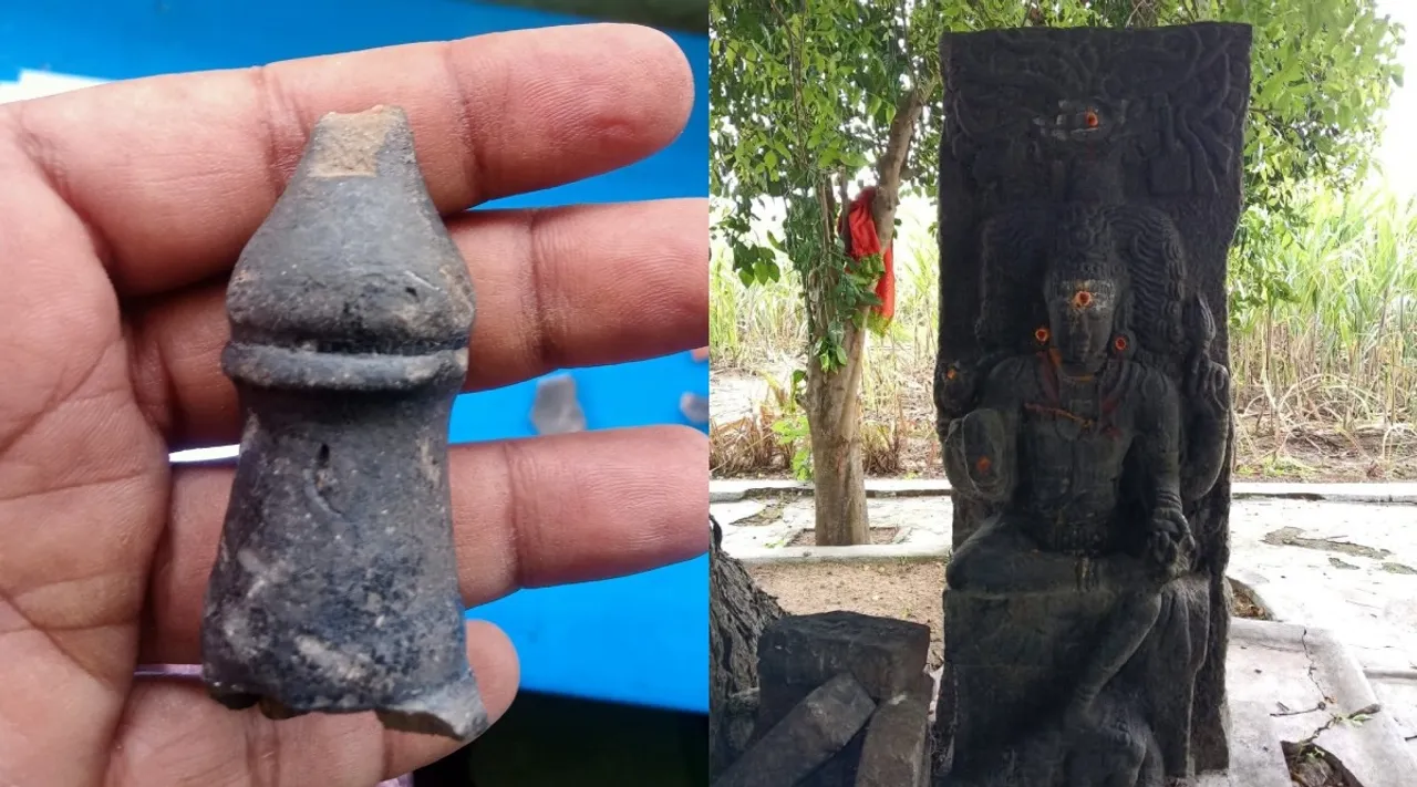 Villupuram Vikravandi 1000 and 2000 year old sculpture and pottery discovered  Tamil News