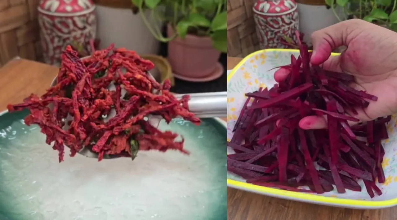 beetroot chips