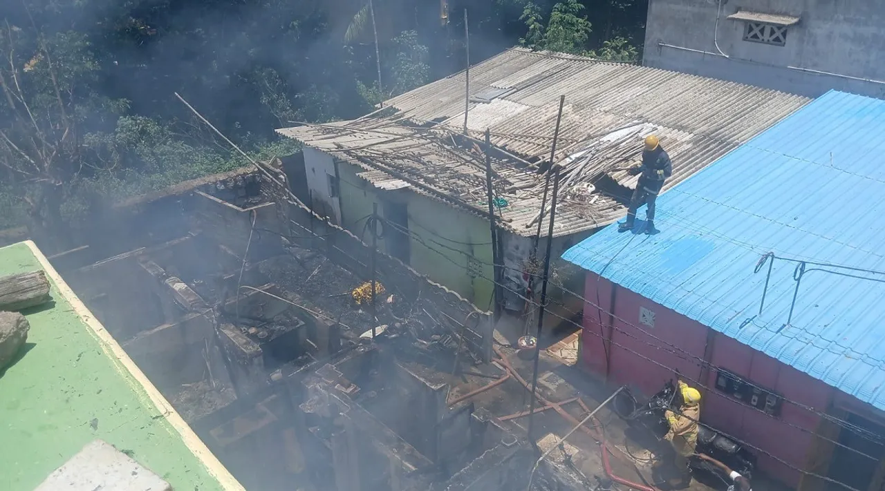 trichy srirangam fire accident aug21