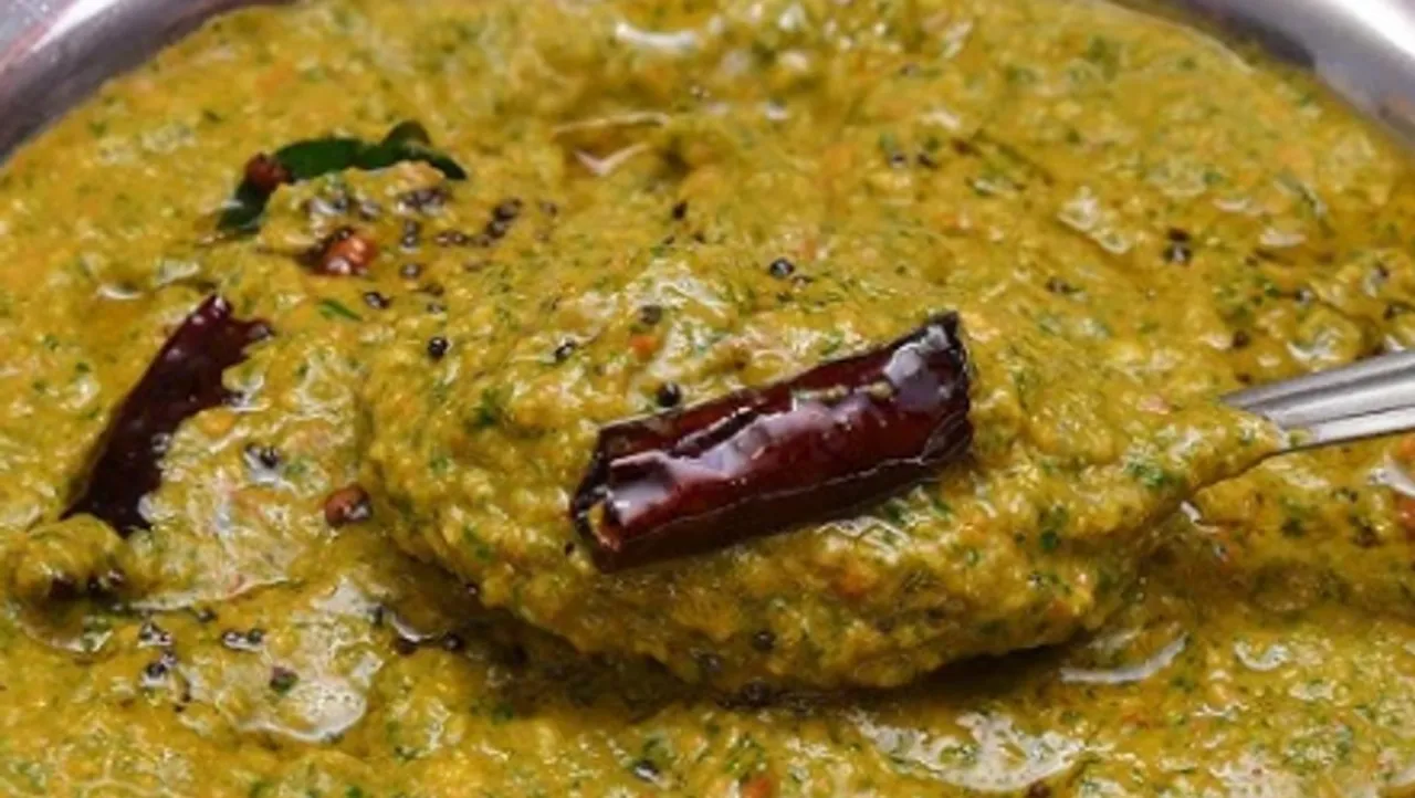 thakkali kothamalli chutney