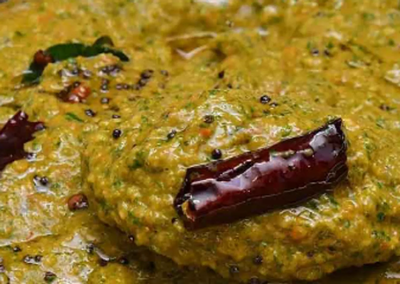thakkali kothamalli chutney