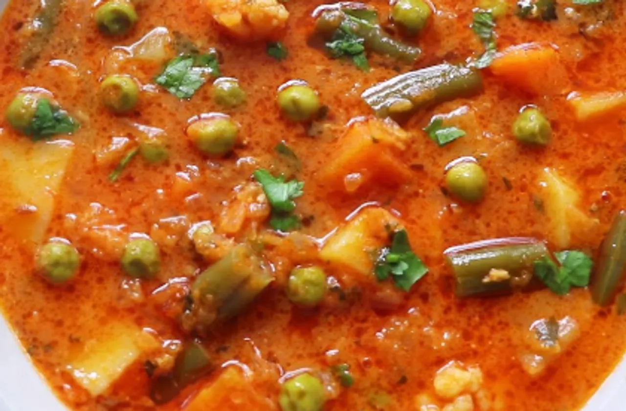 mix veg gravy