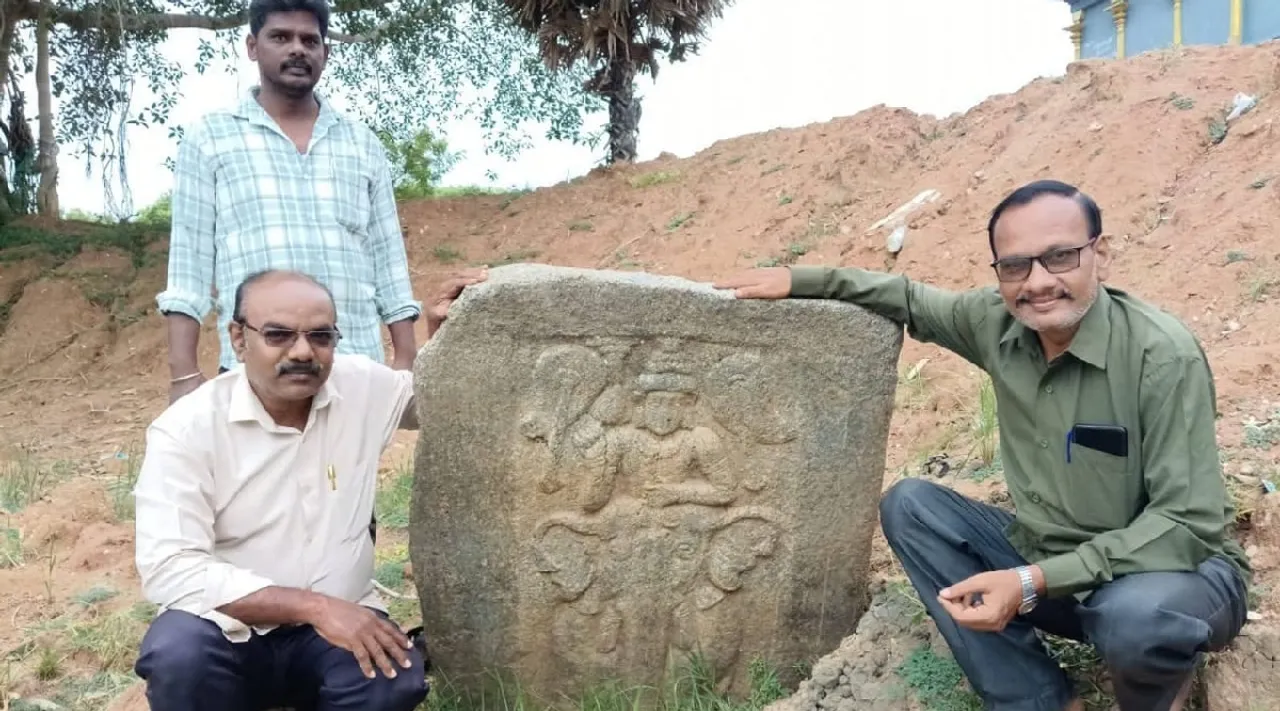 Archaeologist Senguttuvan requests protection of rare sculpture yaanai meethu amarntha murugan Tamil News