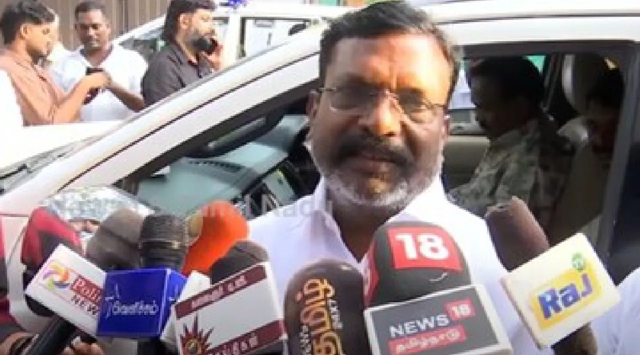 VCK Leader Thol Thirumavalavan about ADMK BJP RSS Tamil News