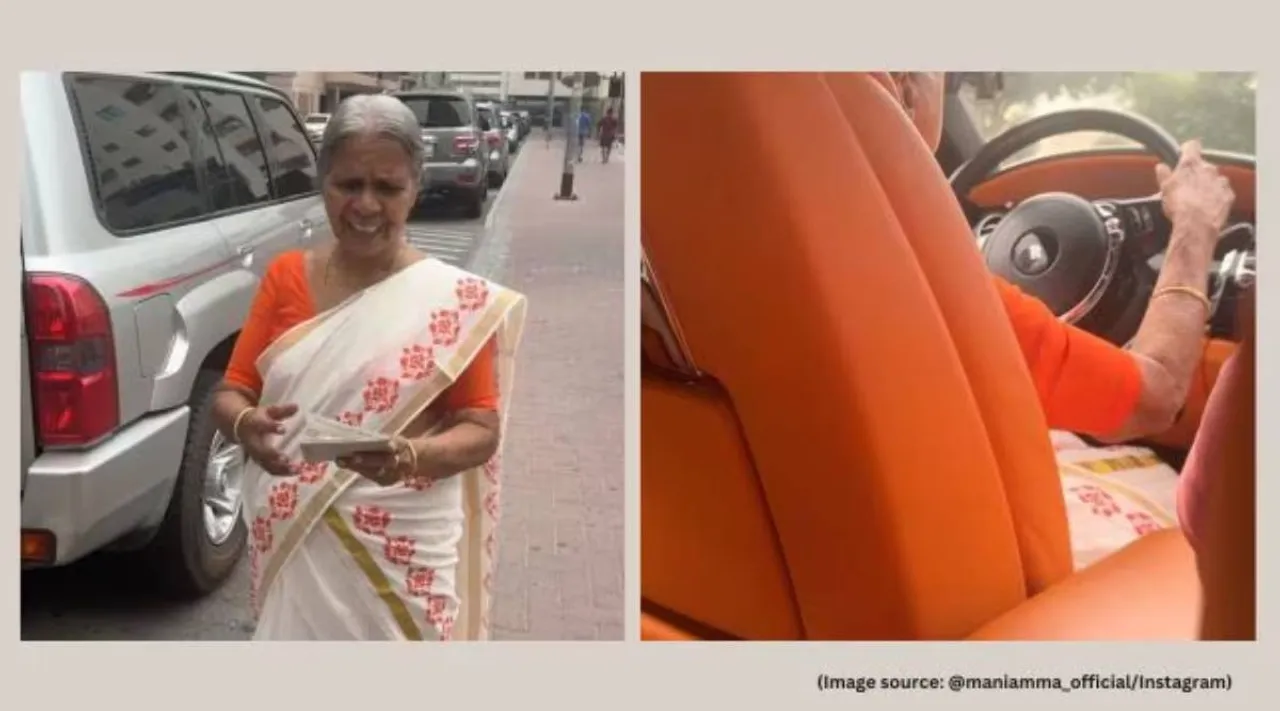 Mani Amma Kerala woman Dubai driving