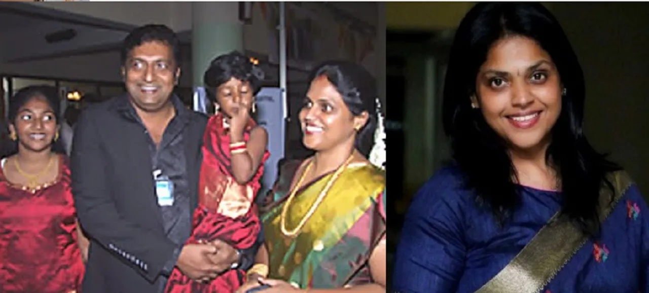 Prakash raj Family