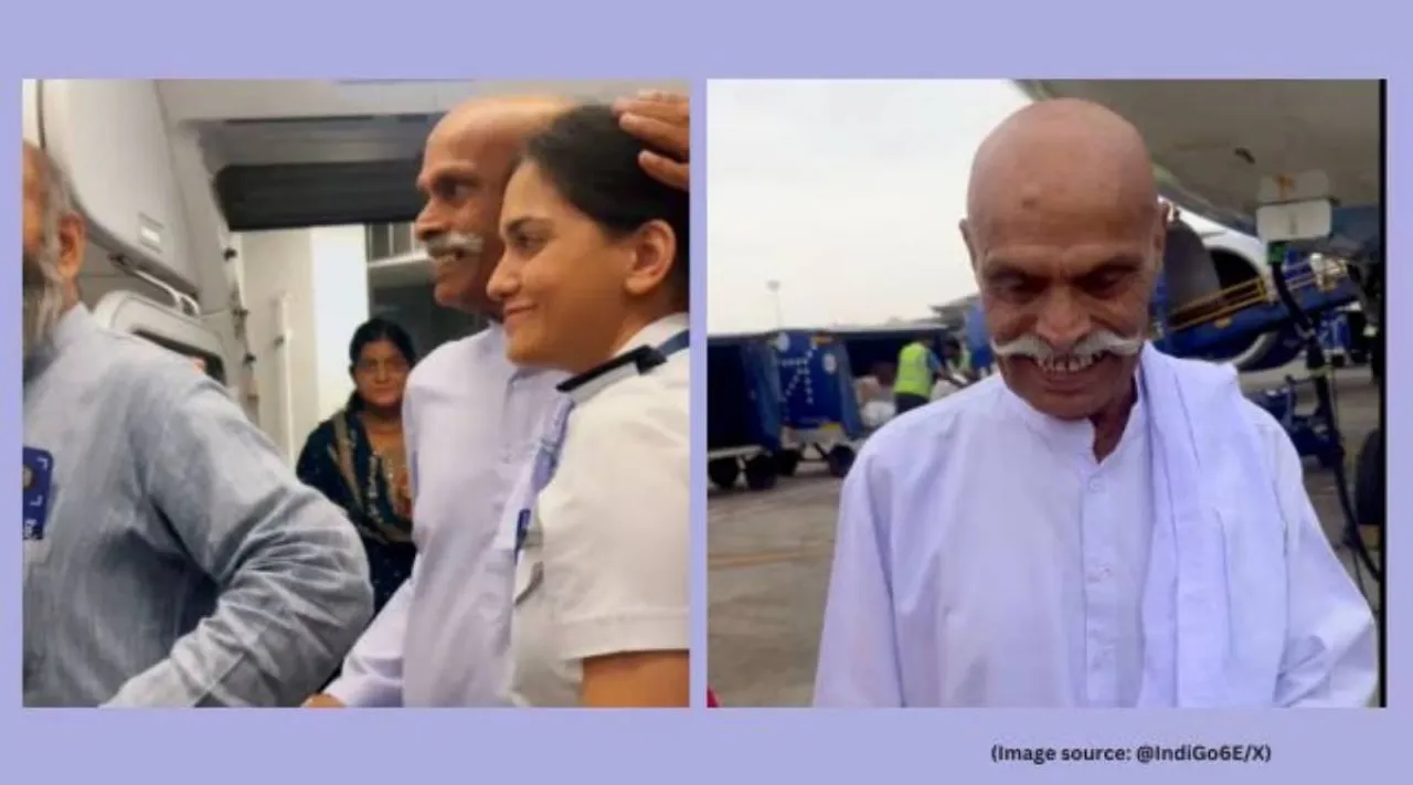 IndiGo first office flying her family