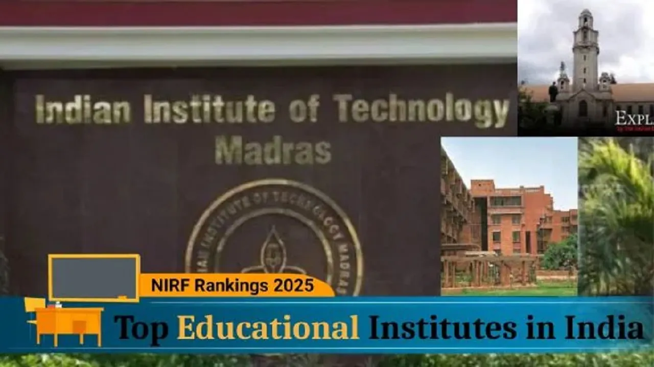 NIRF Rankings 2025 list