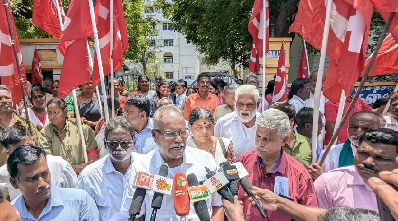 Puducherry CPI M K Balakrishnan talks about AIADMK Tamil News