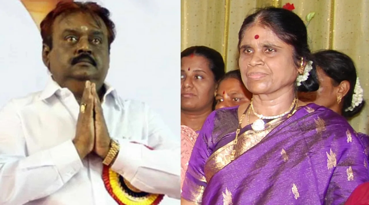Vijayakanth Vijayalakshmi sister passes away Madurai Tamil News