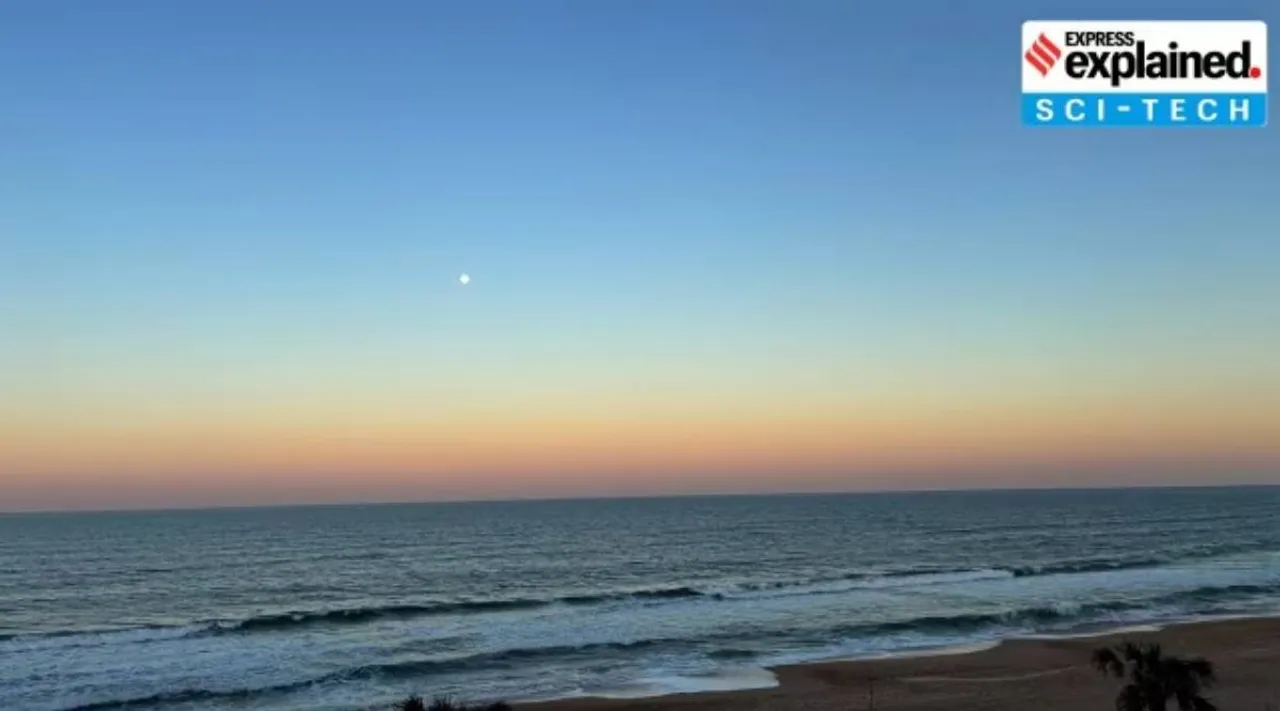 Atlantic Ocean dusk Ormond Beach