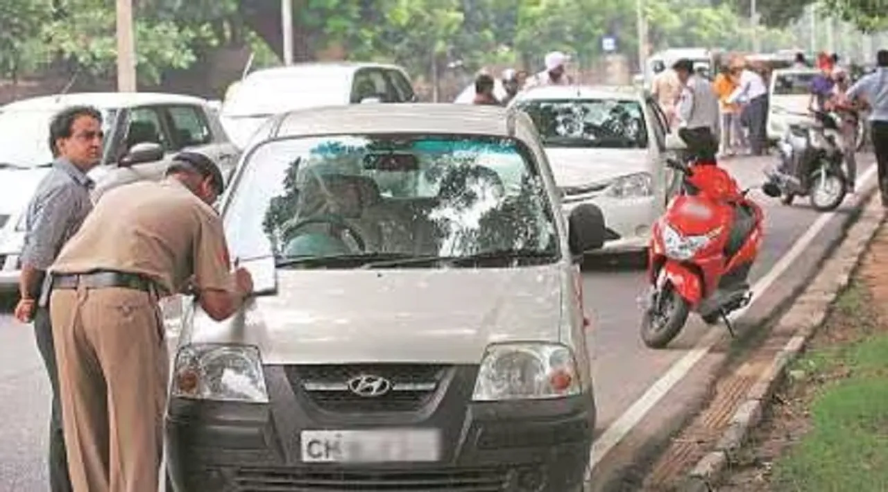Chennai traffic violation fine vehicle insurance renewal police new rule
